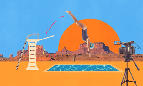 diving illustration